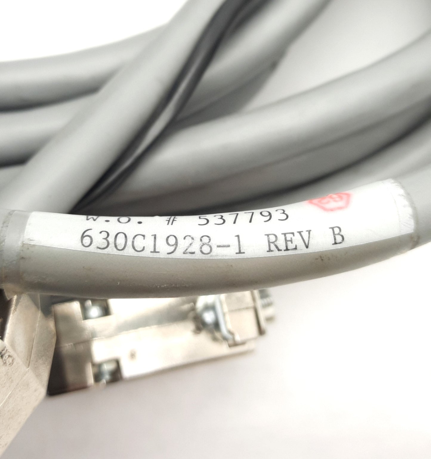 Used Aerotech C19281-50 630C1928-1 Brushless Feedback Cable DB9F, DB25M/F