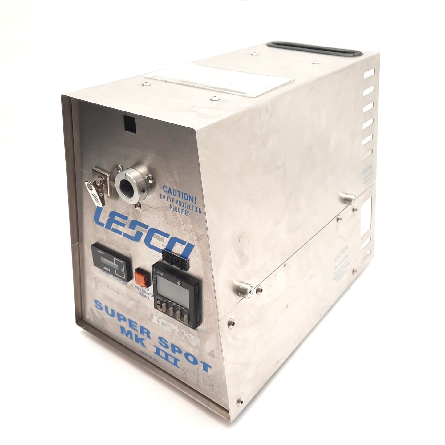Used Lesco VSM3003 Super Spot MK III Ultraviolet Light Spot Curing System, *No Bulb*