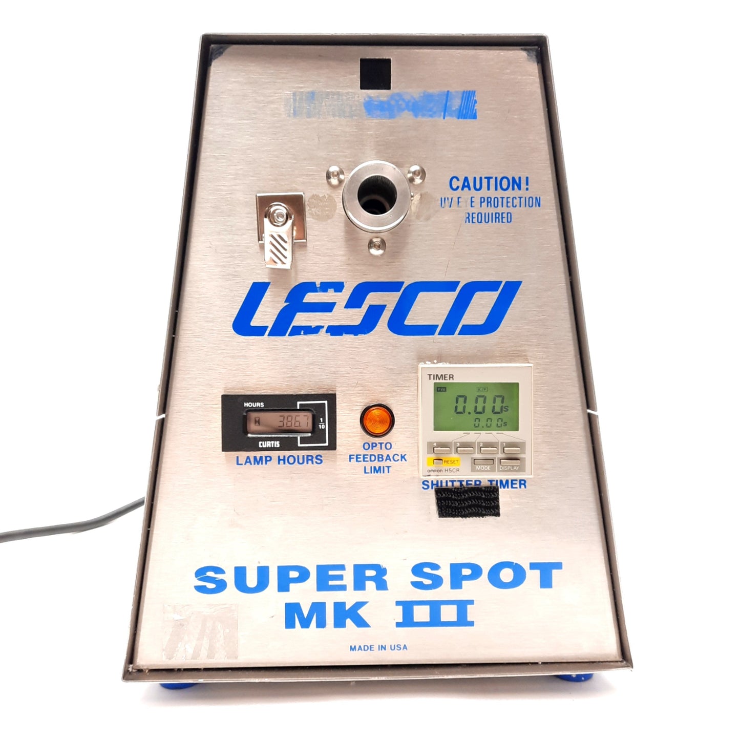 Used Lesco VSM3003 Super Spot MK III Ultraviolet Light Spot Curing System *Bad Bulb*