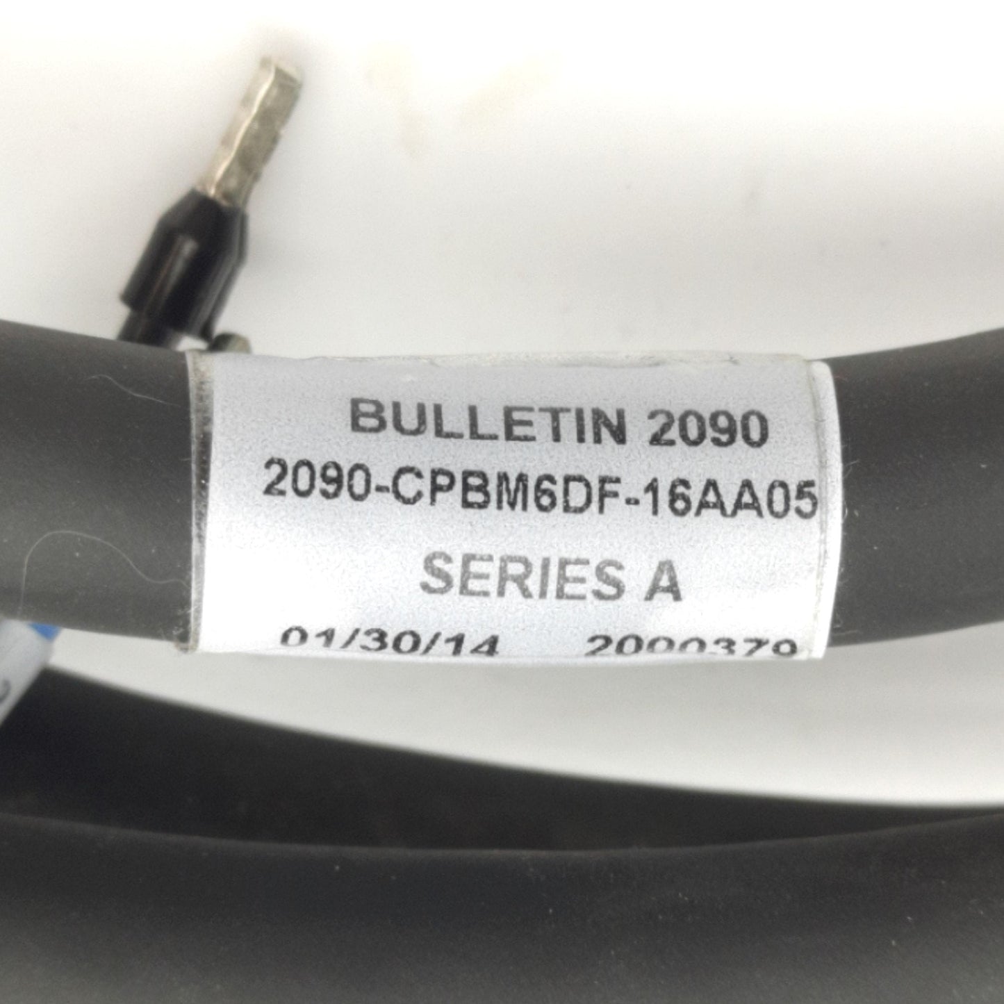 Used Allen Bradley 2090-CPBM6DF-16AA05 Kinetix Motor Cable, Power/Brake Leads, 5m