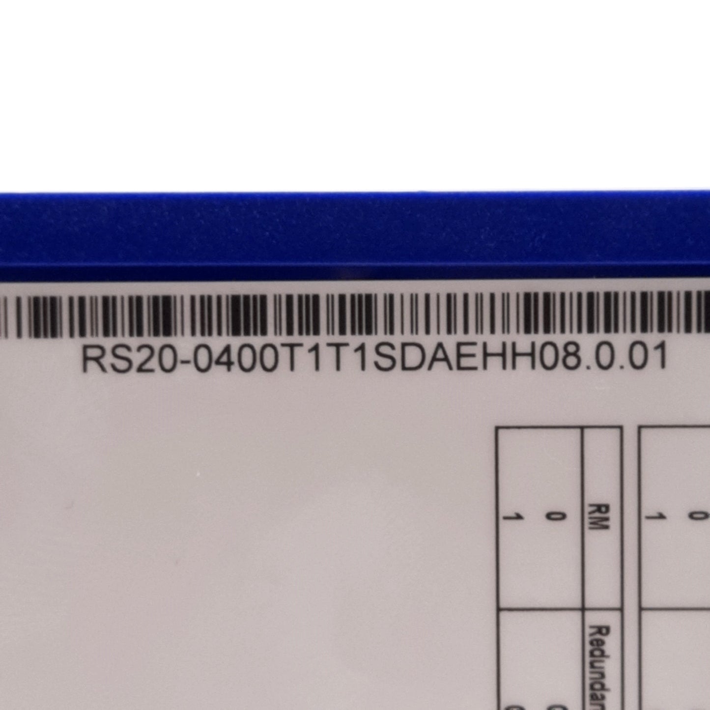 Used Hirschmann RS20-0400T1T1SDAEHH08.0.01 Rail Switch, 9.6-60VDC/18-30VAC, RJ45