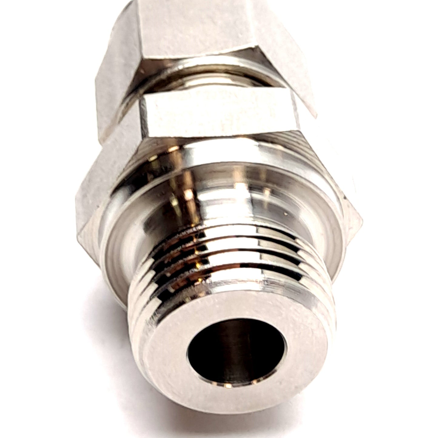 New – Open box Swagelok SS-12M0-1-8RP Tube Fitting, 12mm Tube, 1/2" Male ISO 228, 7700psig