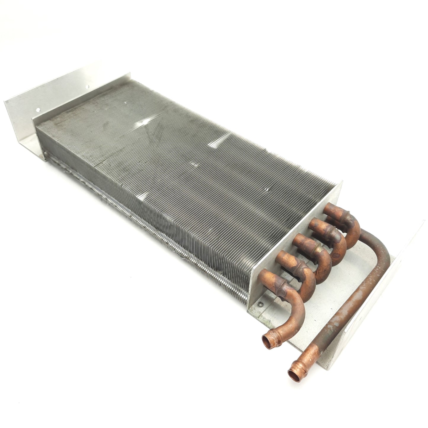 Used Lytron TF6962G1 Heat Exchanger Radiator 14.5" x 6" x 2.125", ø7/16" Connection