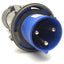 Used Pass & Seymour PS3100P6-W Pin & Sleeve Watertight Plug, 3-Wire, 250VAC, 100A