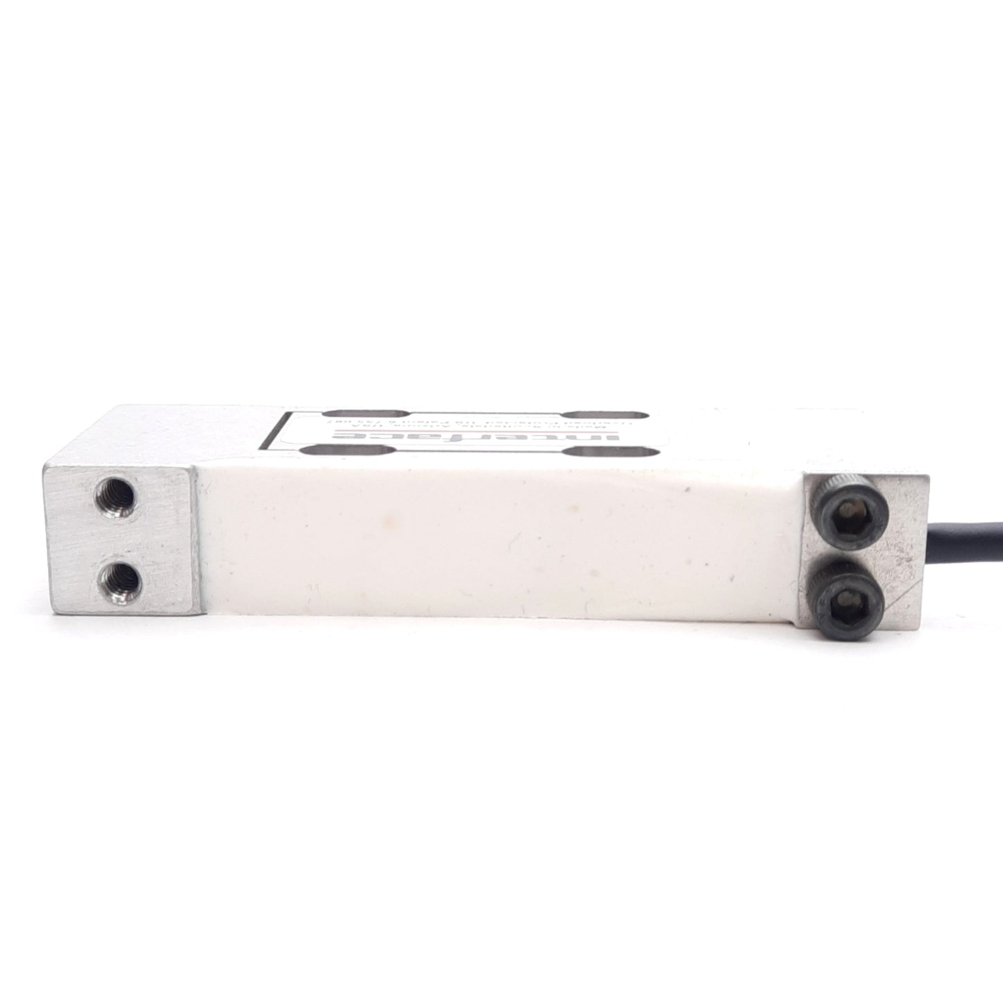 Used Interface MBI-10 Fatigue Protected Mini Beam Load Cell, 10lbf Capacity, 2mV/V