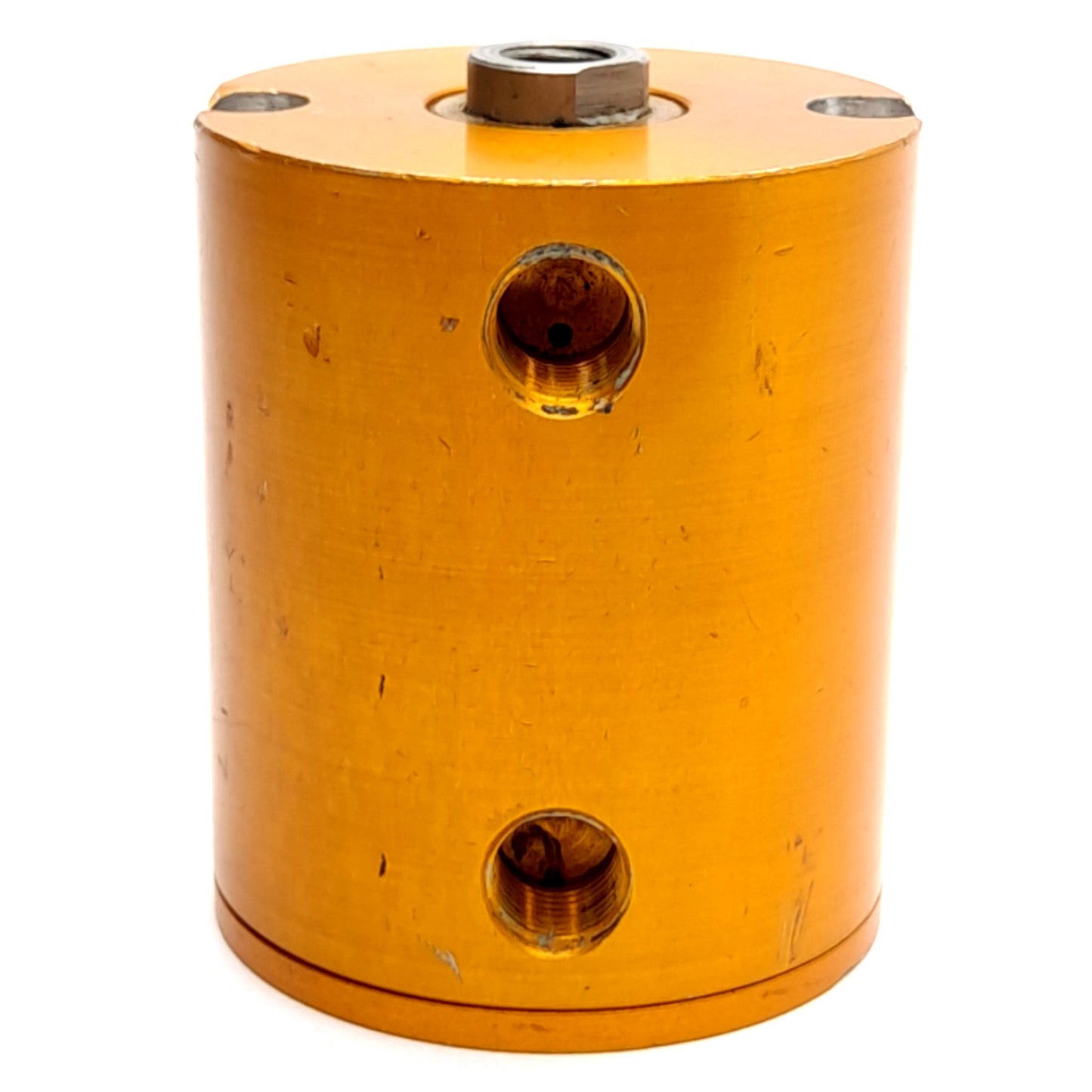 Used Fabco Air G-121-X Pancake Cylinder, 1-1/8" Bore, 1-1/2" Stroke, 250psi, 1/8" NPT