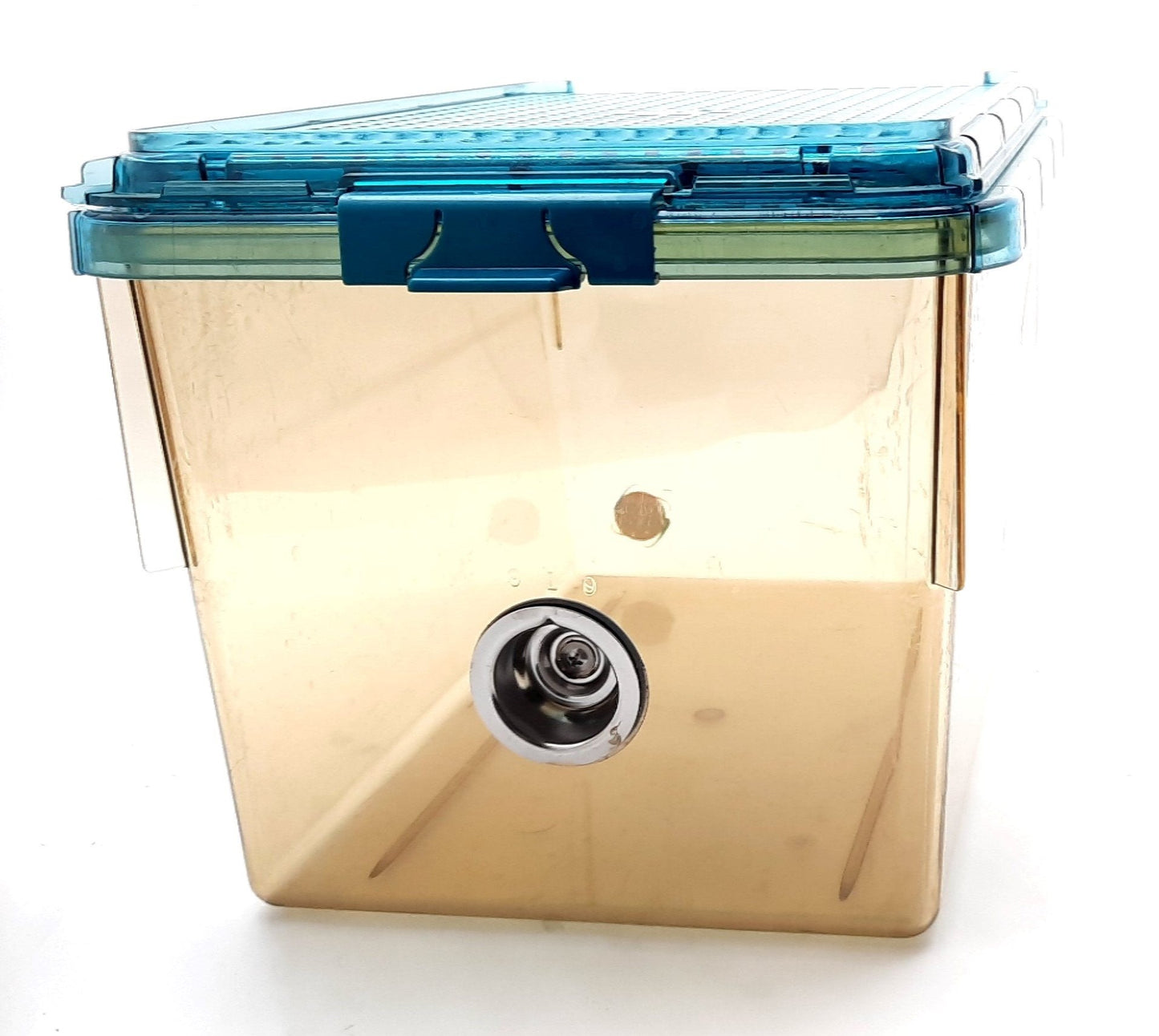 Used One Cage Mouse / Rodent Cage Micro-Isolator System W/Filter Top 12.5 x 8 x 7.75"