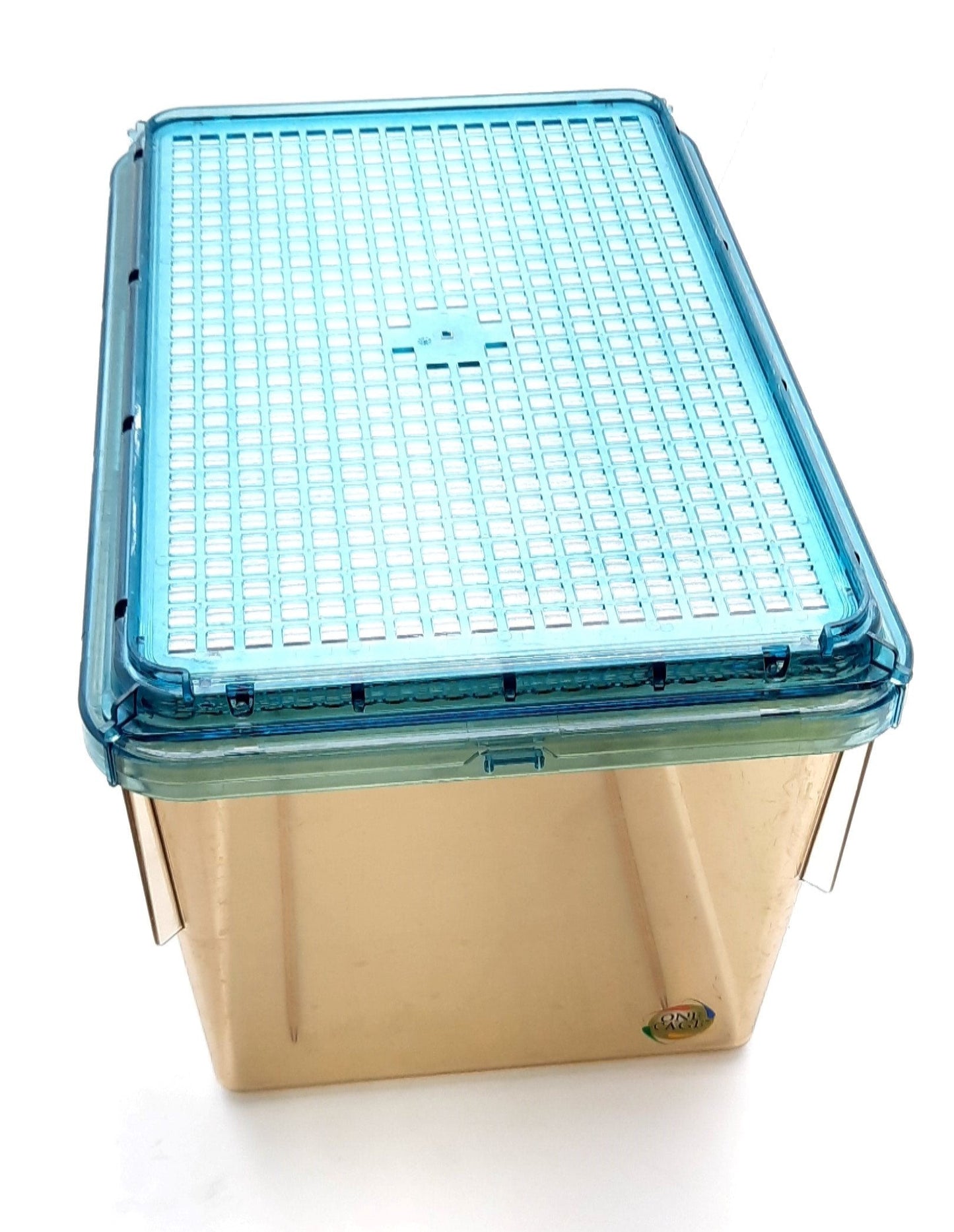 Used One Cage Mouse / Rodent Cage Micro-Isolator System W/Filter Top 12.5 x 8 x 7.75"
