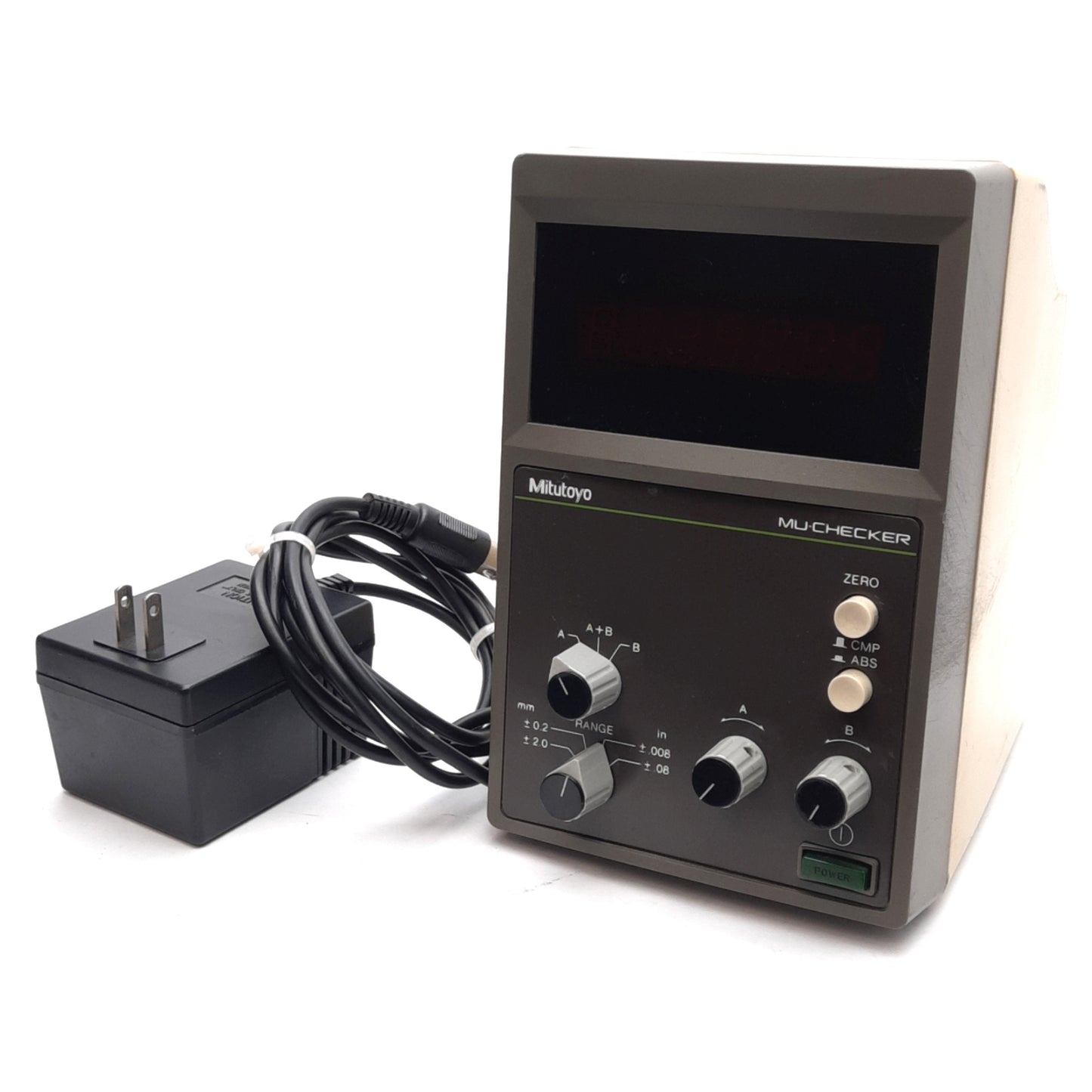Used Mitutoyo 519-412 M412 Digital Mu-Checker 0.000005in Accuracy ±15VDC Power Supply