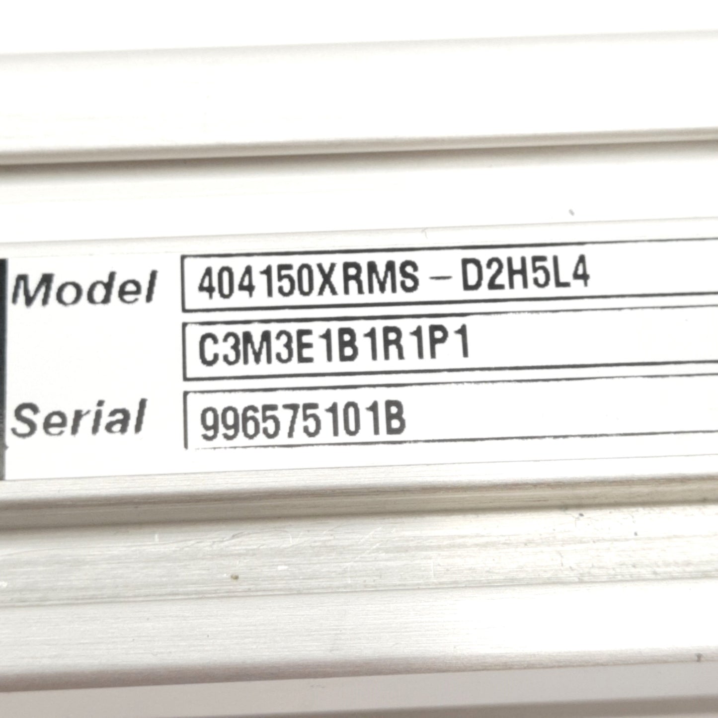 Used Parker 404150XRMSD2H1L1C1M3 Linear Actuator, 150mm Travel, 5mm Lead, NEMA 23