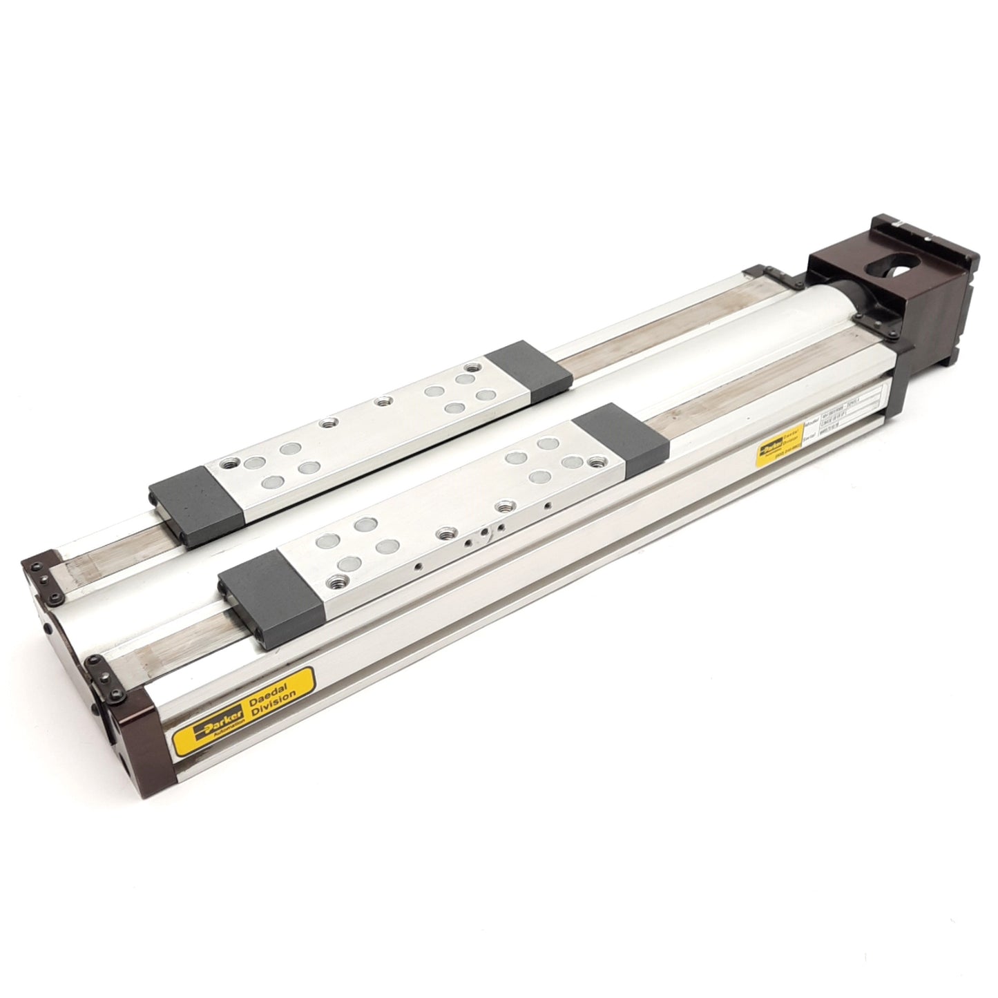Used Parker 404150XRMSD2H1L1C1M3 Linear Actuator, 150mm Travel, 5mm Lead, NEMA 23