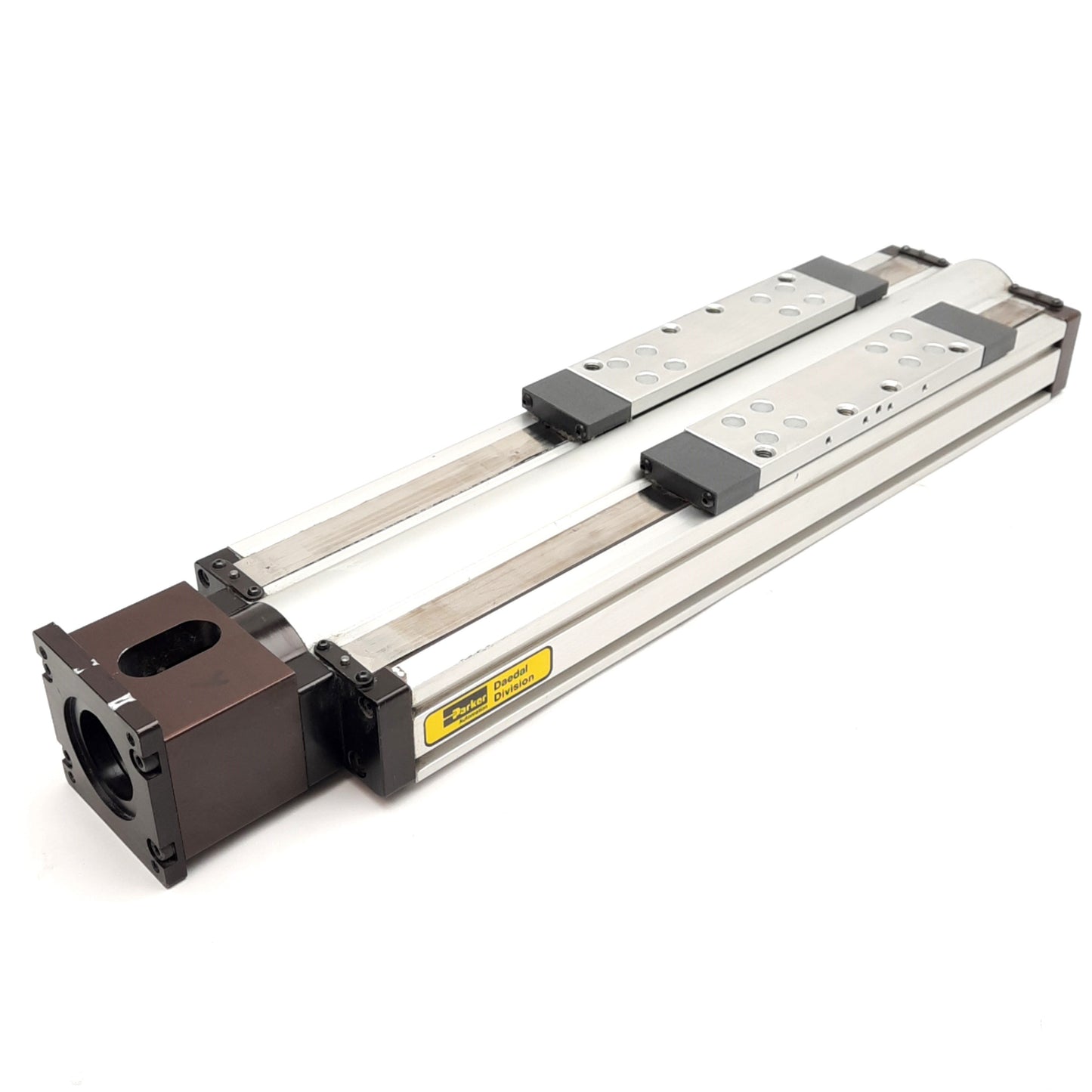 Used Parker 404150XRMSD2H1L1C1M3 Linear Actuator, 150mm Travel, 5mm Lead, NEMA 23