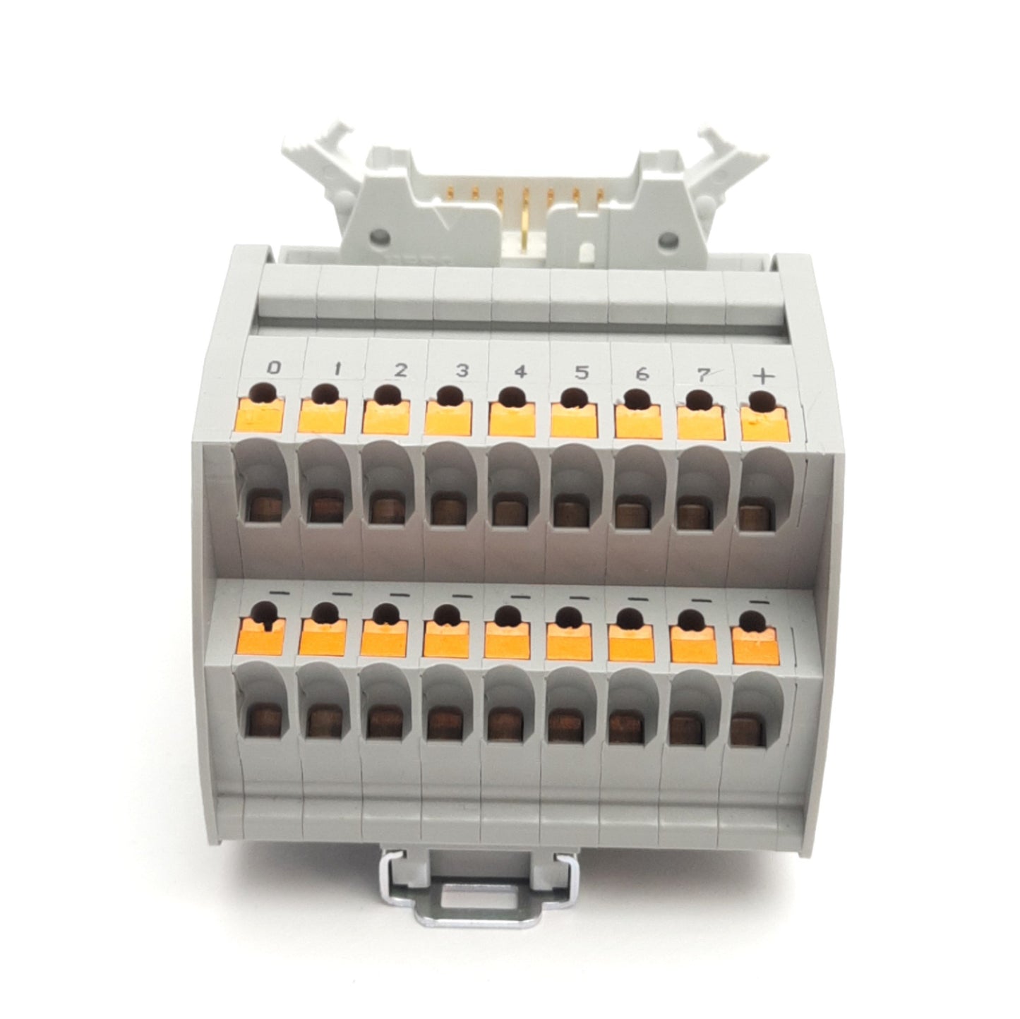 Used Phoenix Contact VIP-2/PT/FLK14/8M/PLC Breakout Module, 25VAC/60VDC 3A Max