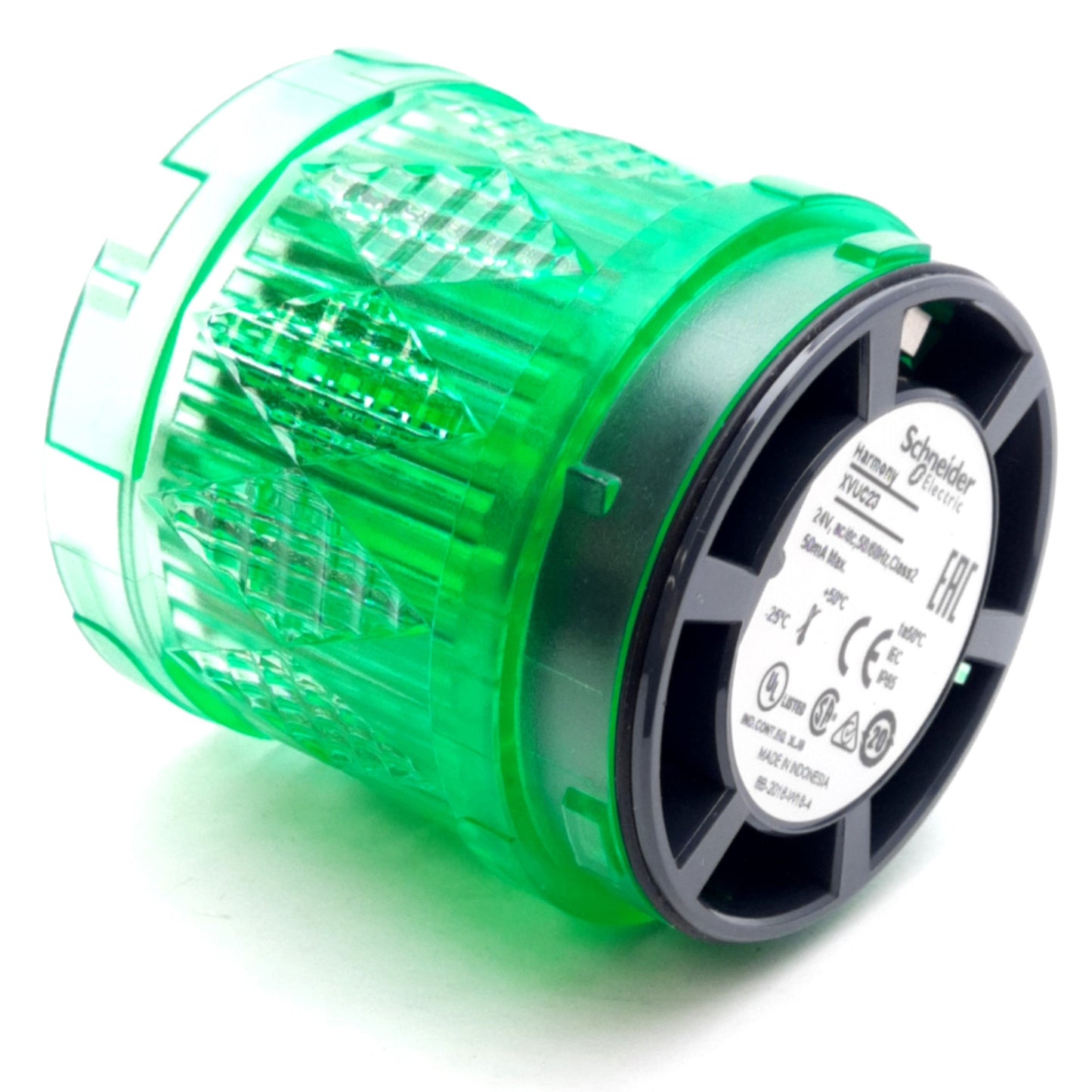 Used Schneider Electric XVUC23 Modular LED Tower Light, Green, ø60mm, 24VAC/DC