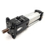 Used SMC CDLAFN50-100-E-X1US Fine Lock Pneumatic Cylinder, ø50mm Bore, 100mm Stroke
