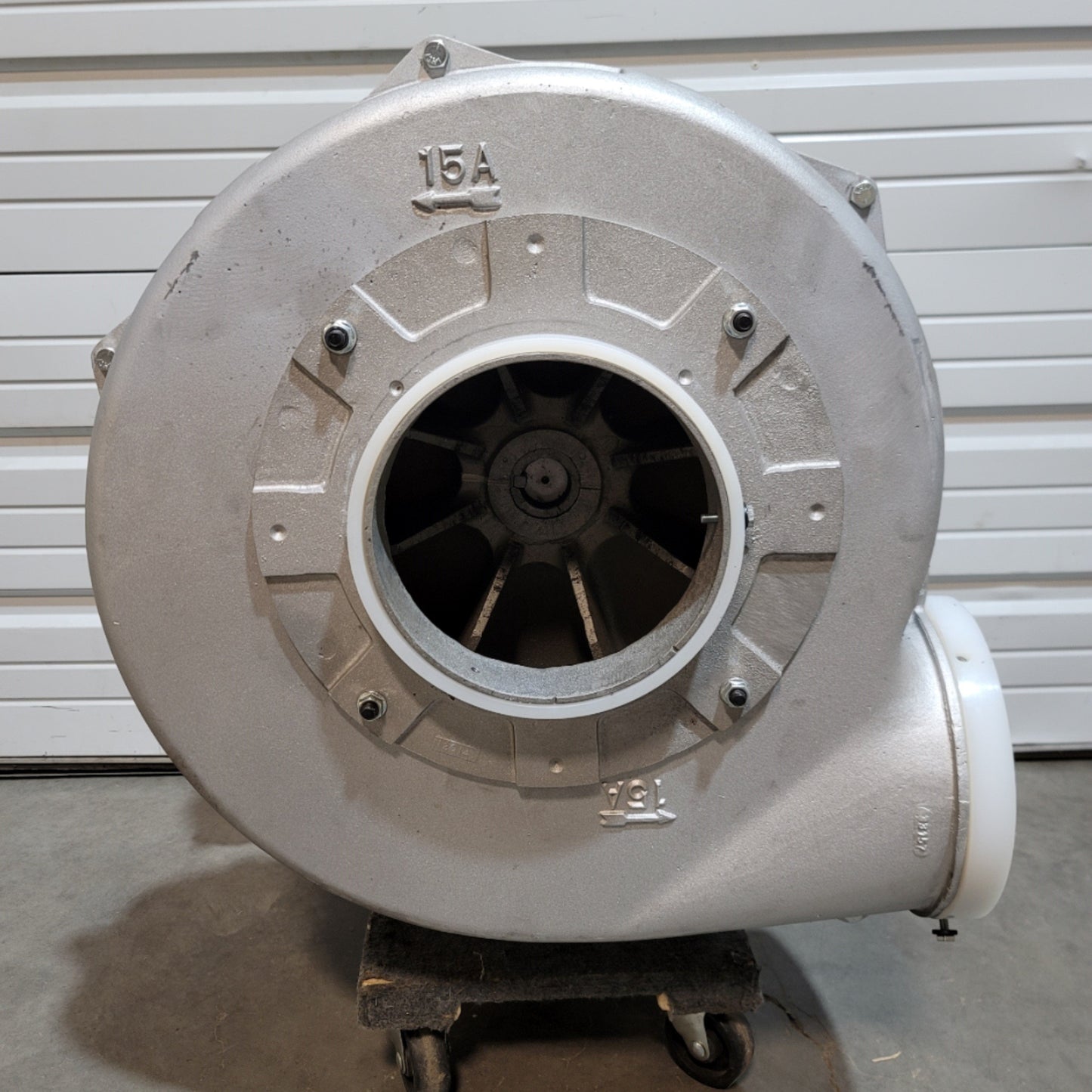 Used Cincinnati Fan PB-15A Centrifugal Blower 3600CFM, 7.5Hp, 230/460VAC 3-Ph 18/9A