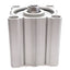 Used SMC NCDQ2B80-50D Compact Pneumatic Cylinder, ø80mm Bore, 50mm Stroke, 3/8in NPT