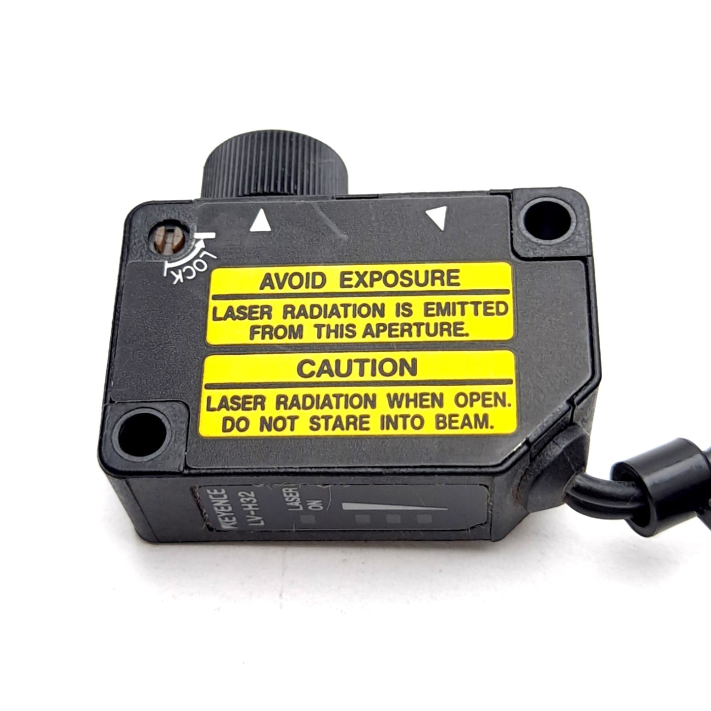 Used Keyence LV-H32 Reflective Laser Sensor, 30mm-1000mm Range, 650 nm, 3mW, 3.5µs