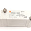 Used SMC SY5340-5LOZ Solenoid Valve 3-Pos Closed Center, 0.2-0.7MPa, 24VDC Coil