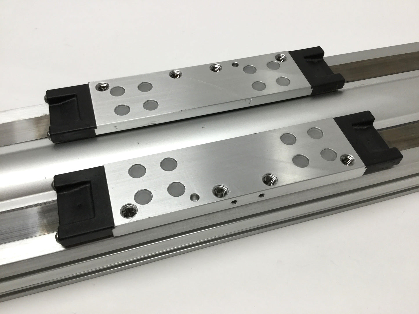 Used Parker 404400XRMSD2 Ball Screw Linear Actuator Positioner 400mm Travel, 5mm Lead