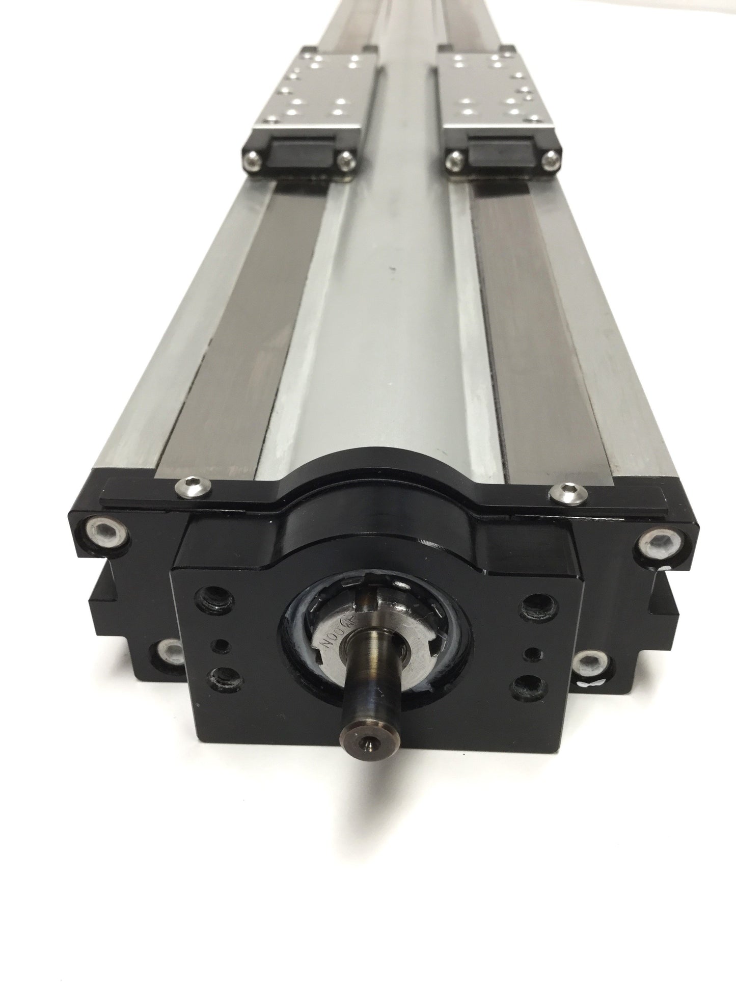 Used Parker 404400XRMSD2 Ball Screw Linear Actuator Positioner 400mm Travel, 5mm Lead