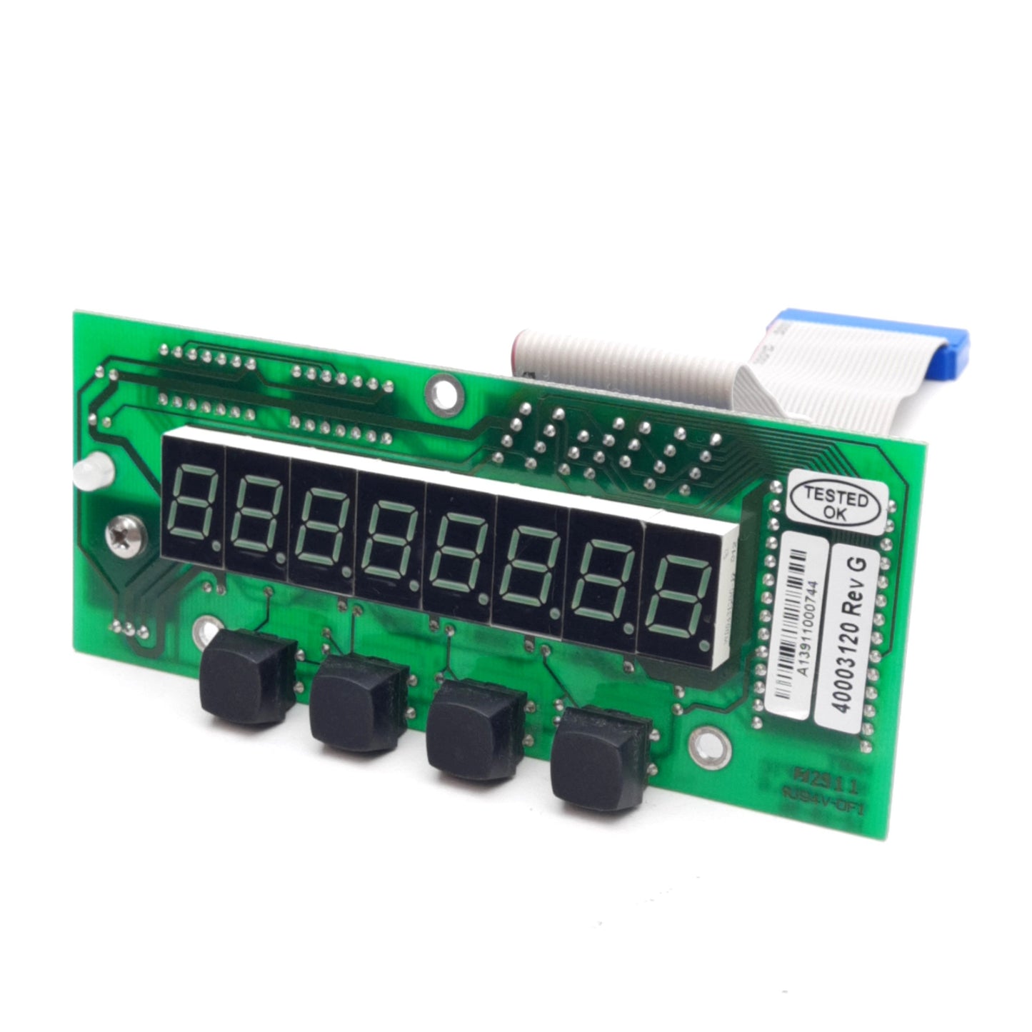 Used Hart Scientific 010-2B06 Front Panel LCD Display Control Board For Dry-Well 9122