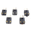 Used Lot of 5 Watlow MCM-J-NAT Thermocouple Connector Mini-Male, Type J