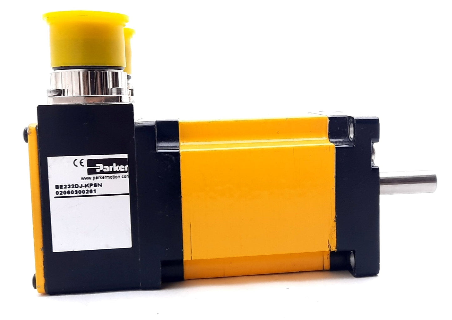Used Parker BE232DJ-KPSN AC Brushless Servo Motor NEMA 23, 4965rpm, 510W, 1.8A