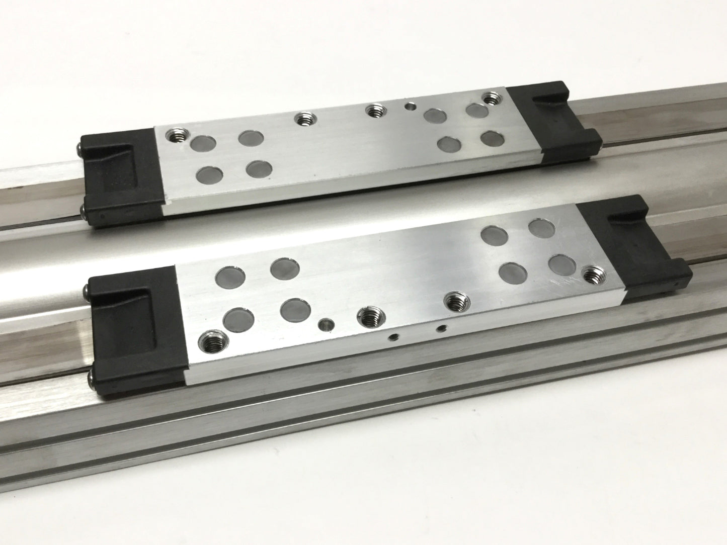 Used Parker 404400XRMSD2 Ball Screw Linear Actuator Positioner 400mm Travel, 5mm Lead