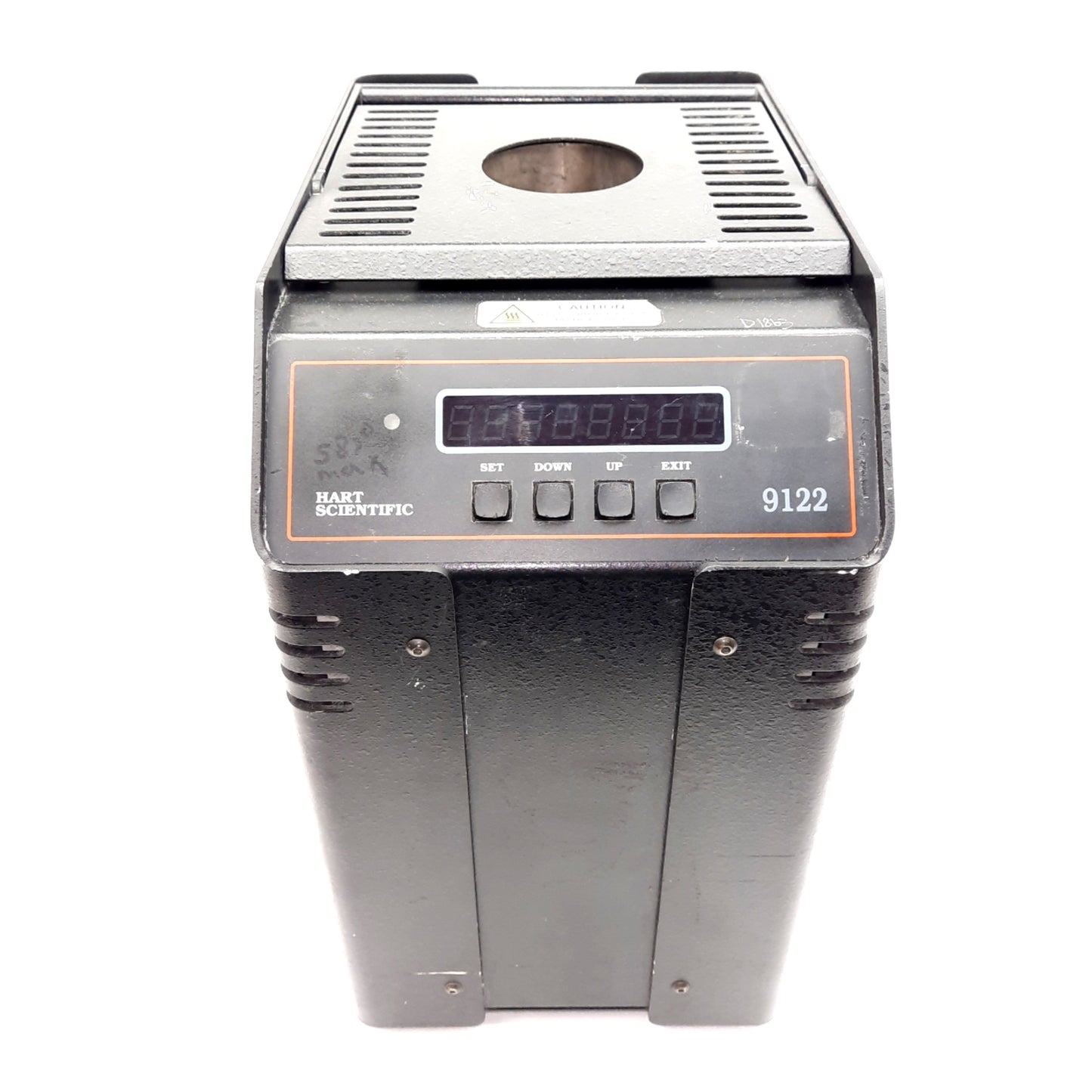 Used Hart Scientific 9122 Dry-Well Calibrator 35-580°C, (4x) ø3/4in Test Wells 115VAC