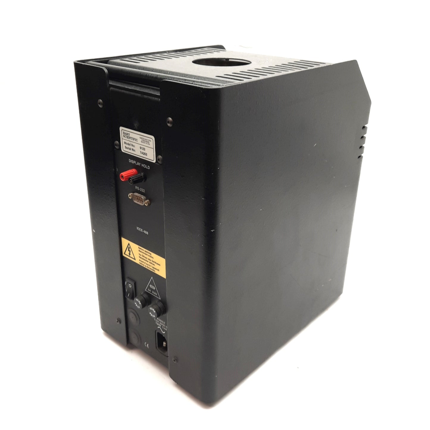 Used Hart Scientific 9122 Dry-Well Calibrator 35-580°C, (4x) ø3/4in Test Wells 115VAC
