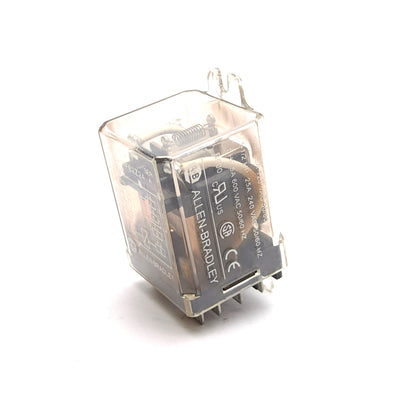 Used Allen Bradley 700-HHF62Z24 Relay, 24VDC Coil, 25A Contact, DPDT