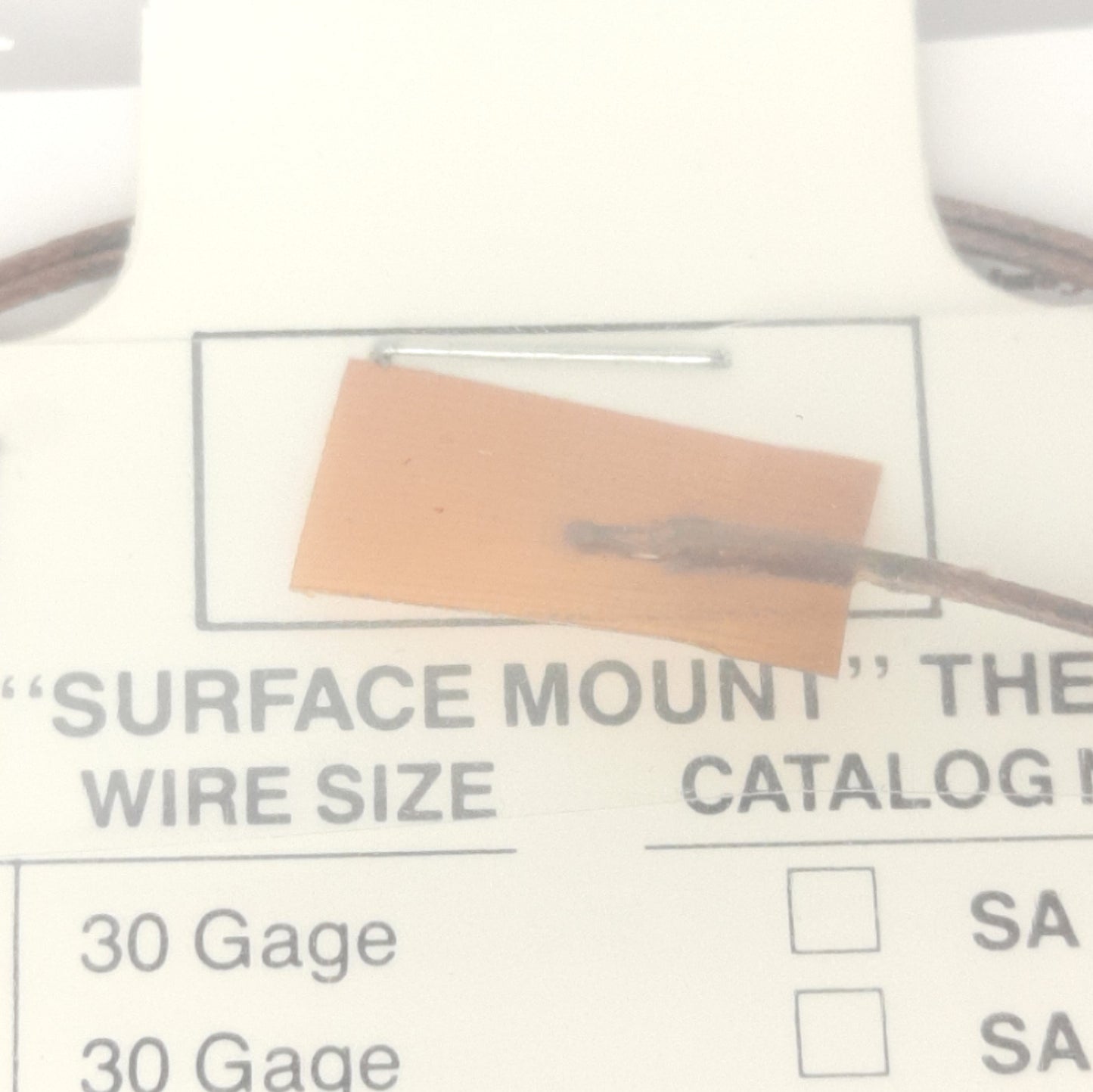 New – Open box Omega Engineering CO3-J Surface Mount Thermocouple, Type J, 1m Lead
