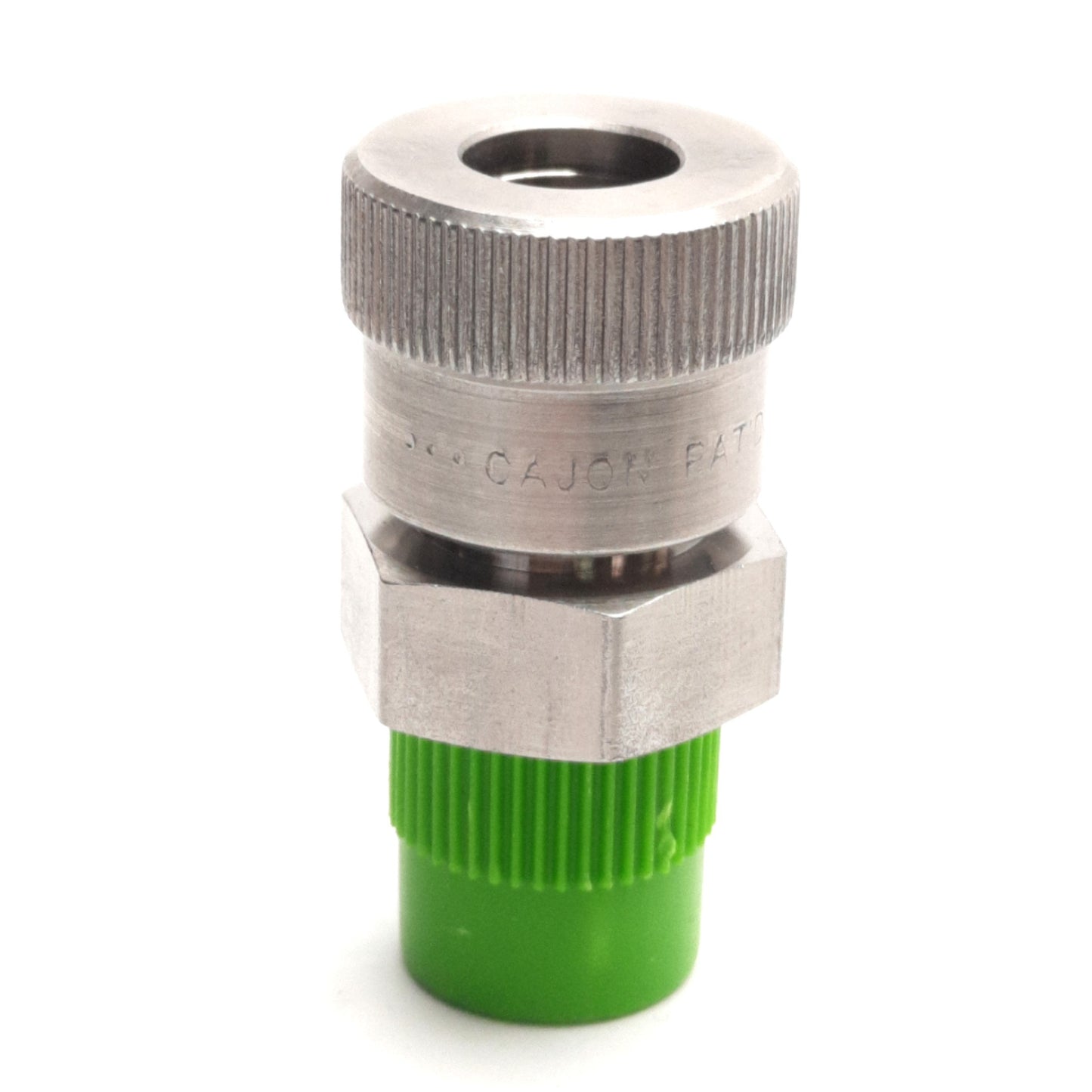 New – Open box Swagelok SS-6-UT-1-4 Ultra Torr Vaccum Fitting, 1/4" NPT Male to 3/8" Torr, SS