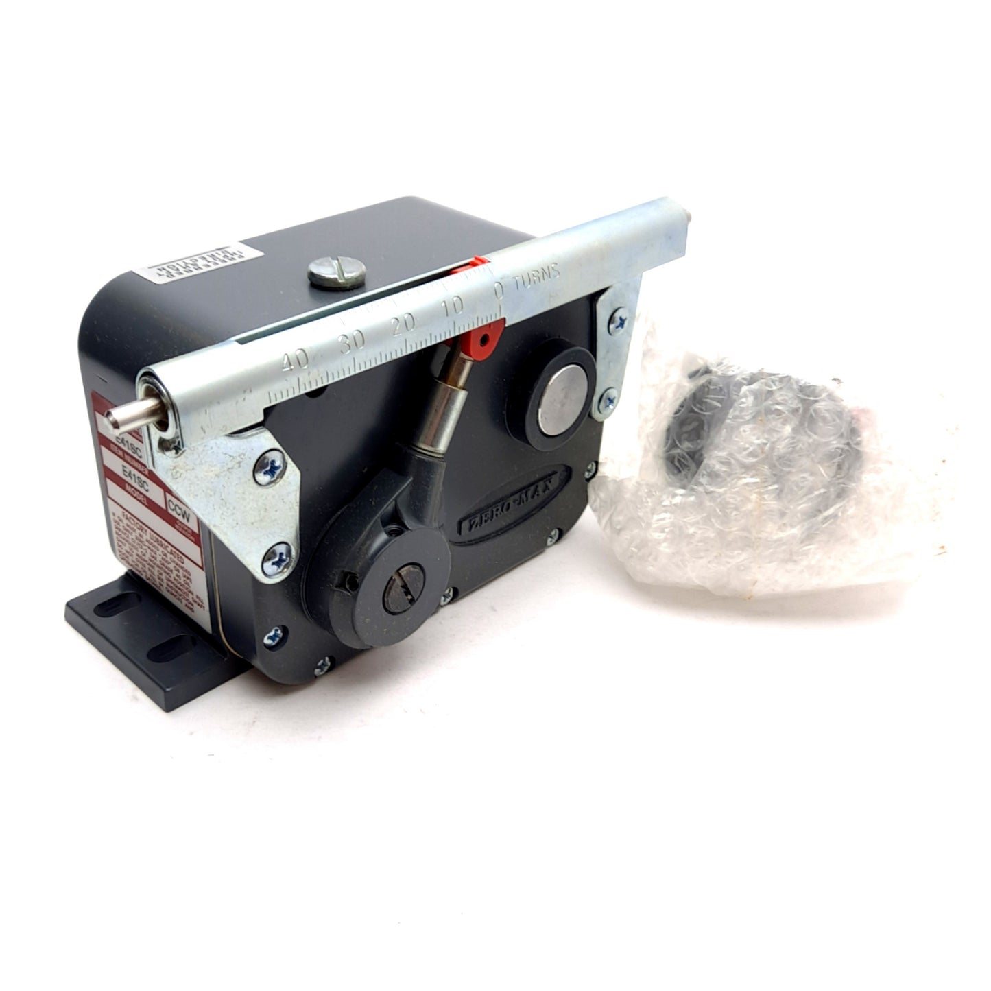 New Zero-Max E41SC Adjustable Speed Drive W/ Screw Control, 12 in-lbs, 0-400 RPM