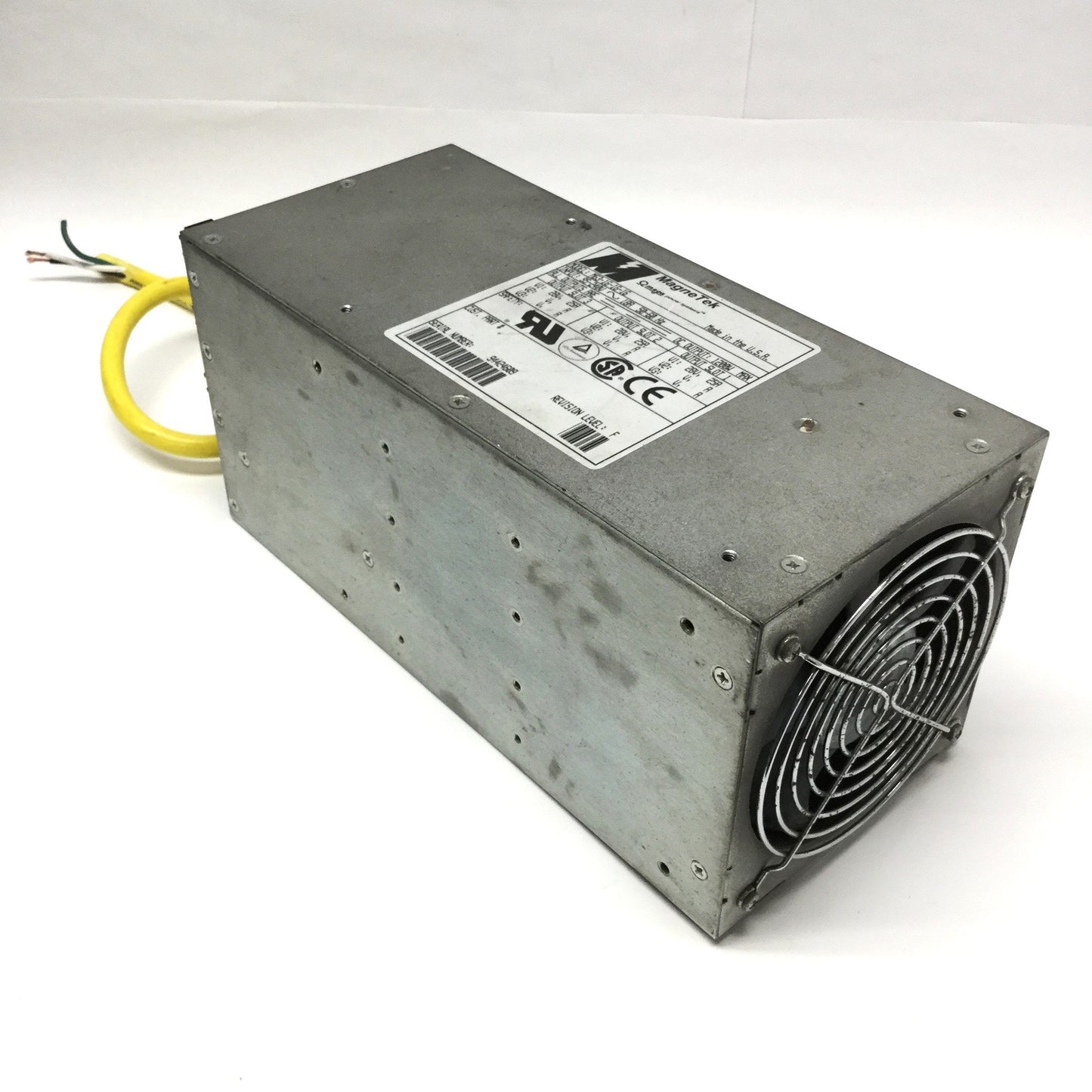 Used Magnetek MG3-1G-1G-1G Modular Power Supply 100-240VAC In, 3x 28VDC 25A Out 1200W