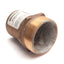 Used Graco PTH-2000 Hose Barb Fitting, 2" NPT Male to 2" Hose Barb, Bronze