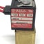 Used ASCO U8225B002V Solenoid Brass Valve 2-Way NC, 1/8" NPT, 24VDC, 125psi