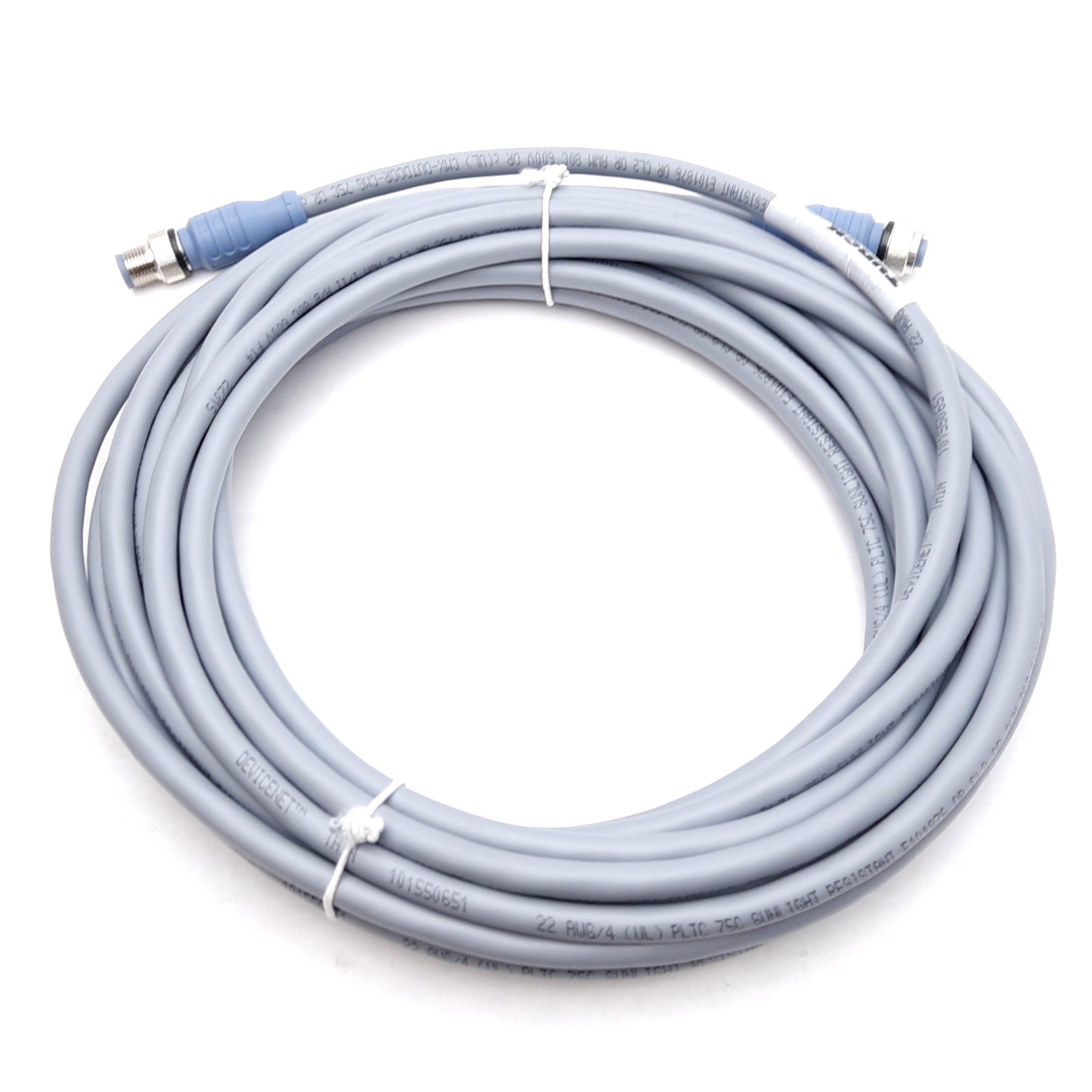 New Turck RCS RKC 578-8M DeviceNet Extension Cordset, 250V 4A, M12 5-Pin Eurofast