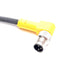 New Turck PKG 4M-0.7-PSW 3M/S90/S101 Cordset, 125VAC/DC 2A, M8 Picofast, 0.7m