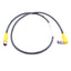 New Turck PKG 4M-0.7-PSW 3M/S90/S101 Cordset, 125VAC/DC 2A, M8 Picofast, 0.7m