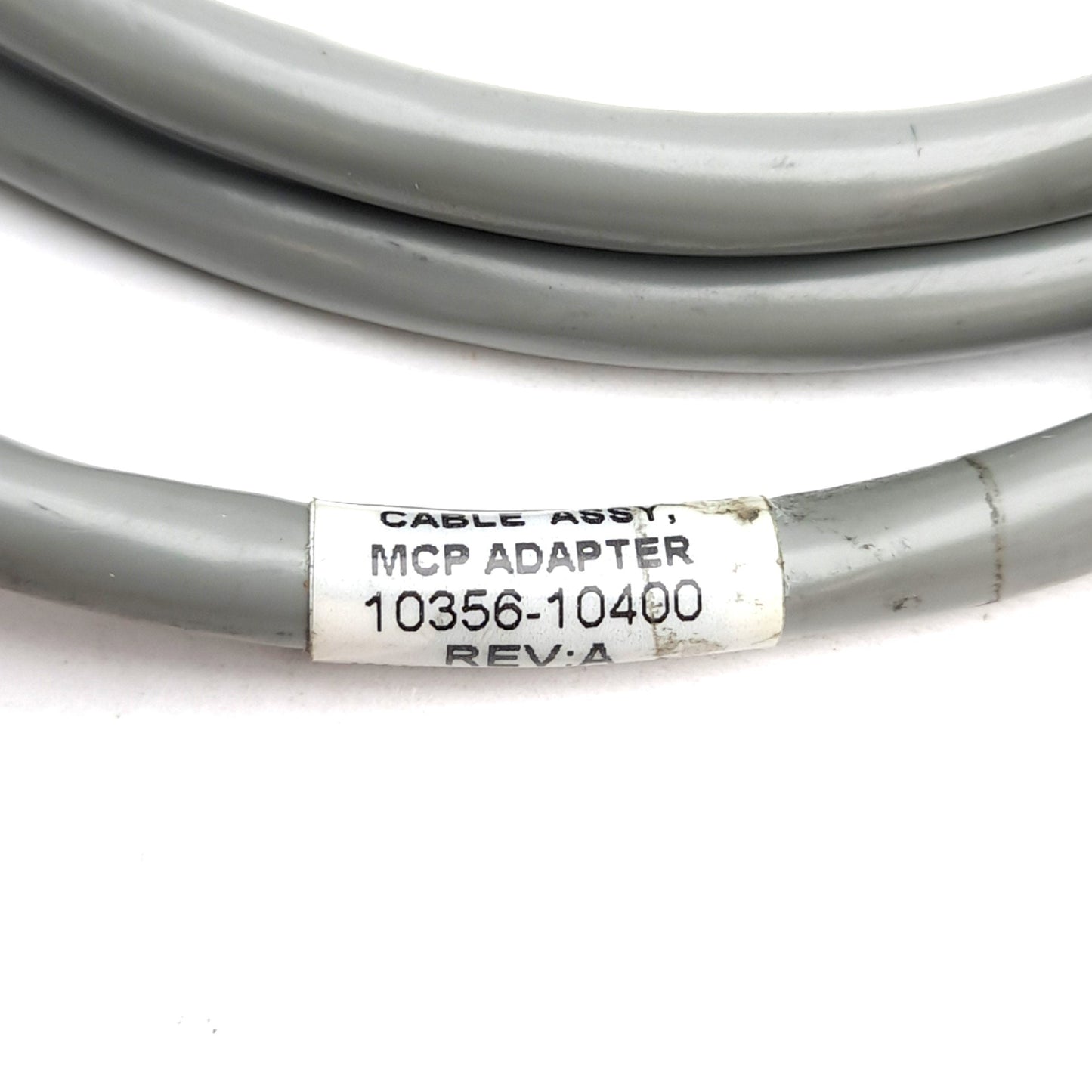 Used Adept 10356-10400 Rev A MCP Adapter Cable, 15-Pin D-Sub to 16-Pin MS Round, 2m