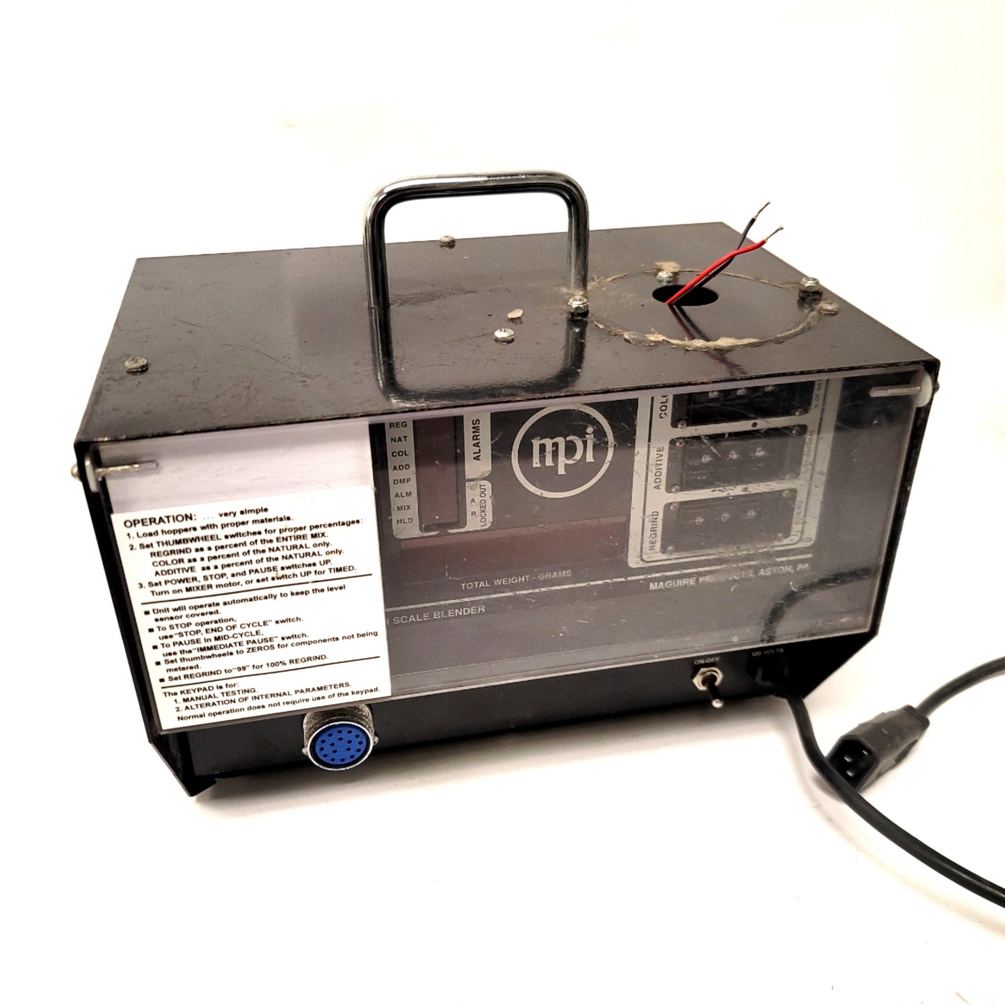 Maguire WSB MB Micro Blender Gravimetric Blender Controller 