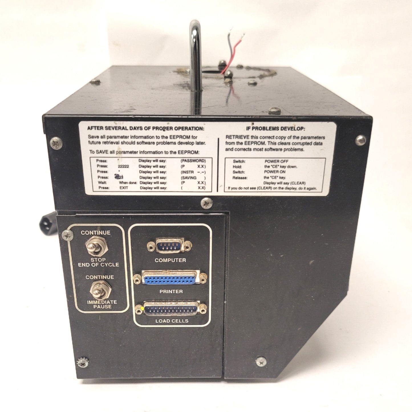 Used Maguire WSB MB Micro Blender Gravimetric Blender Controller, 100lbs/hr, 120VAC