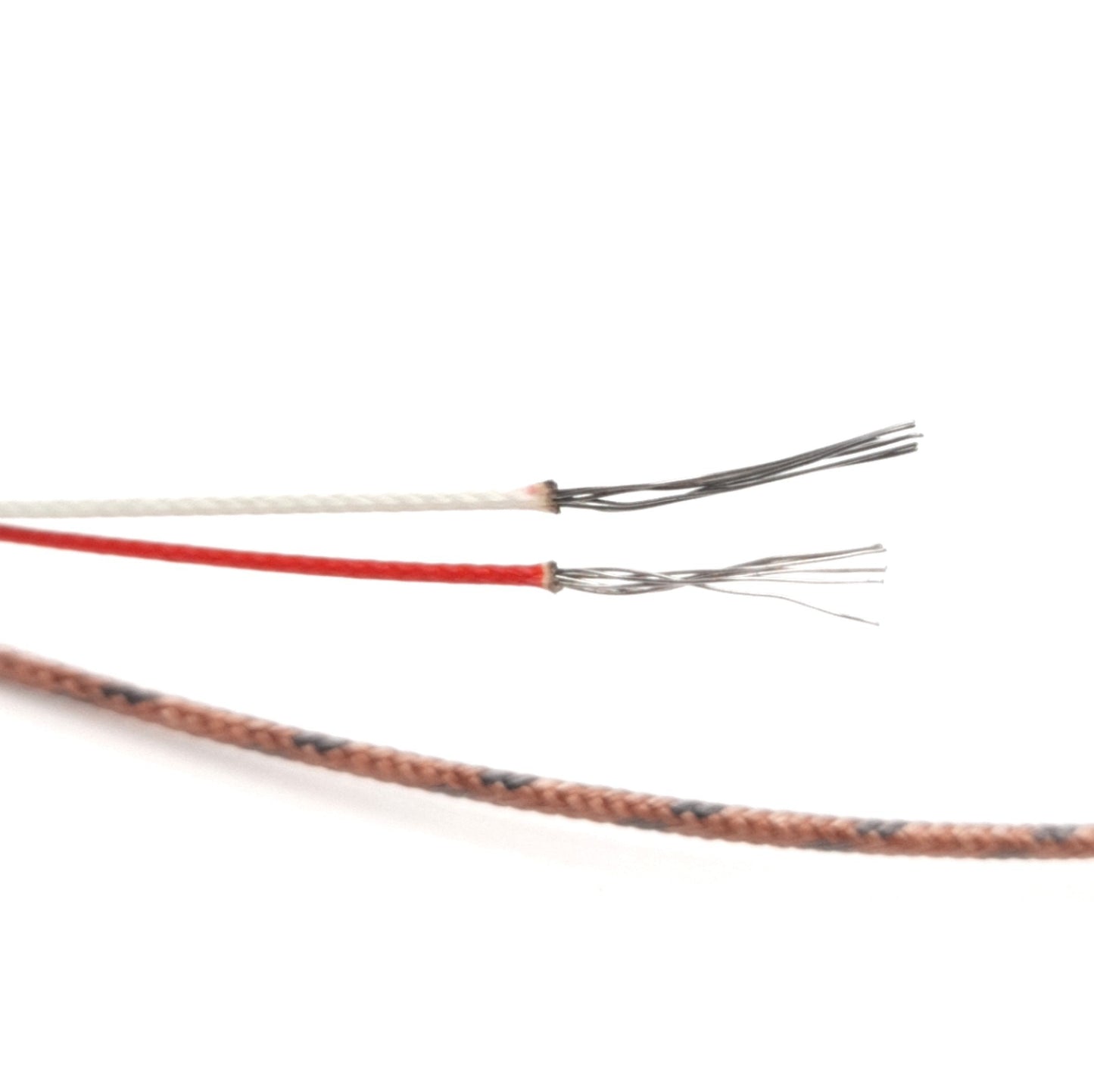 Used Watlow 20CJFUA024A Rigid Thermocouple, Type J, 1/8in x 1/2in Sheath, 24in Leads