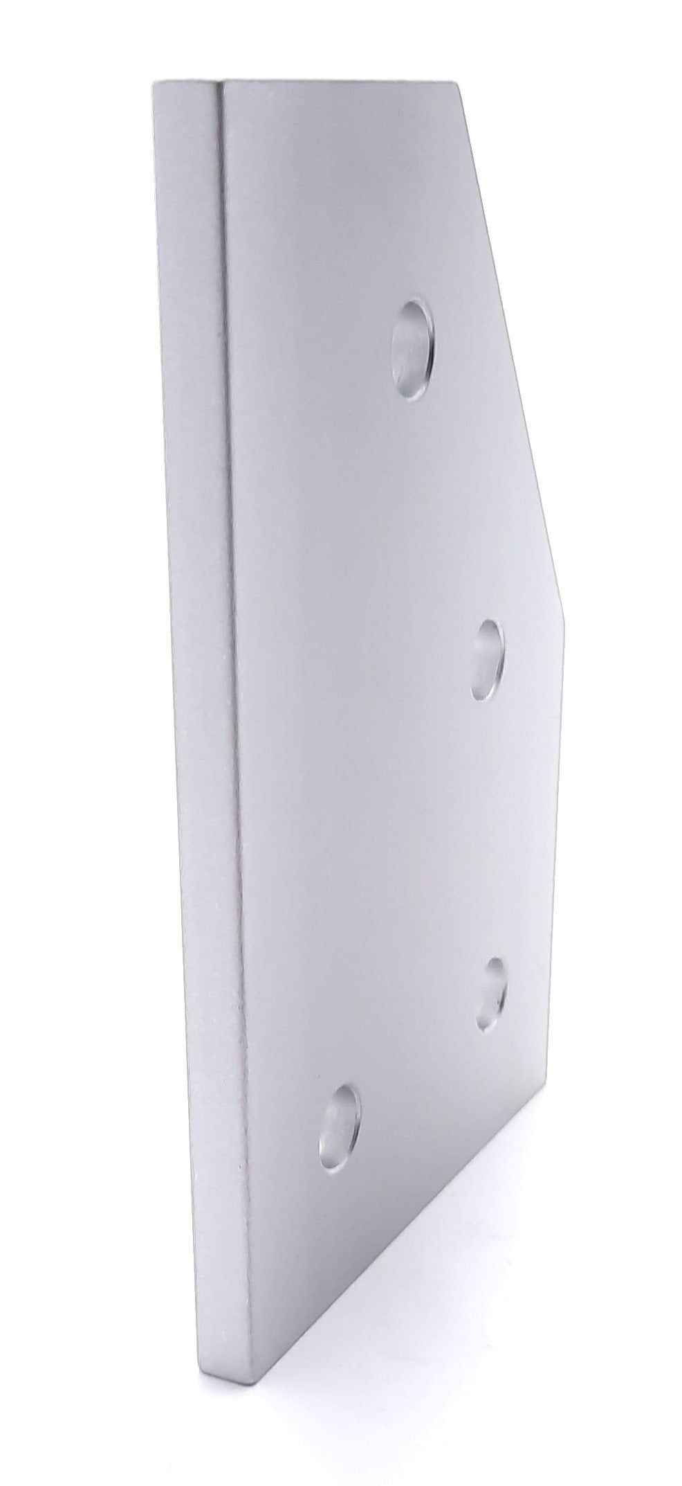 New Lot of 5 80/20 4361 60 Degree Angled Flat Plate 15 Series 4 Hole 4.5" x 3"