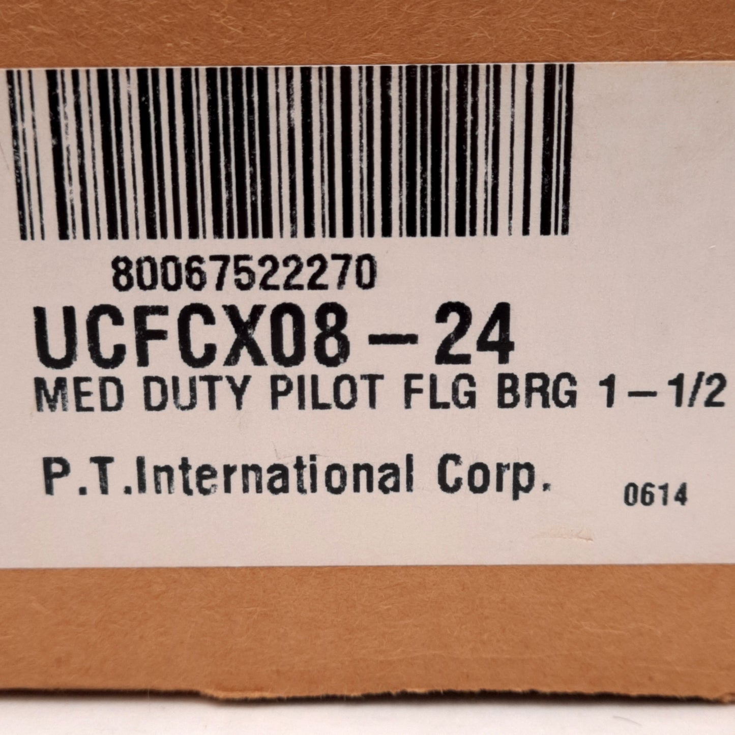 New AMI UCFCX08-24 Flange-Mount Ball Bearing Unit ø1.5in Bore 5.25in OD Medium Duty