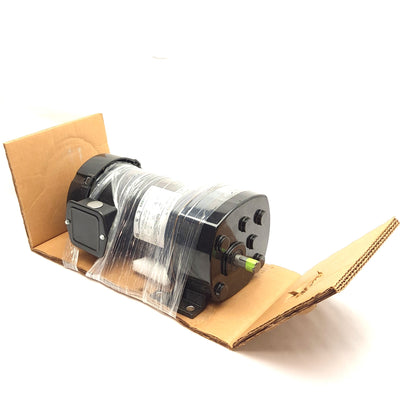 New Bison 017-485-0060 Gearmotor, 230VAC 3-Ph, 59.1:1 Ratio, 1/2 HP, 48 Frame