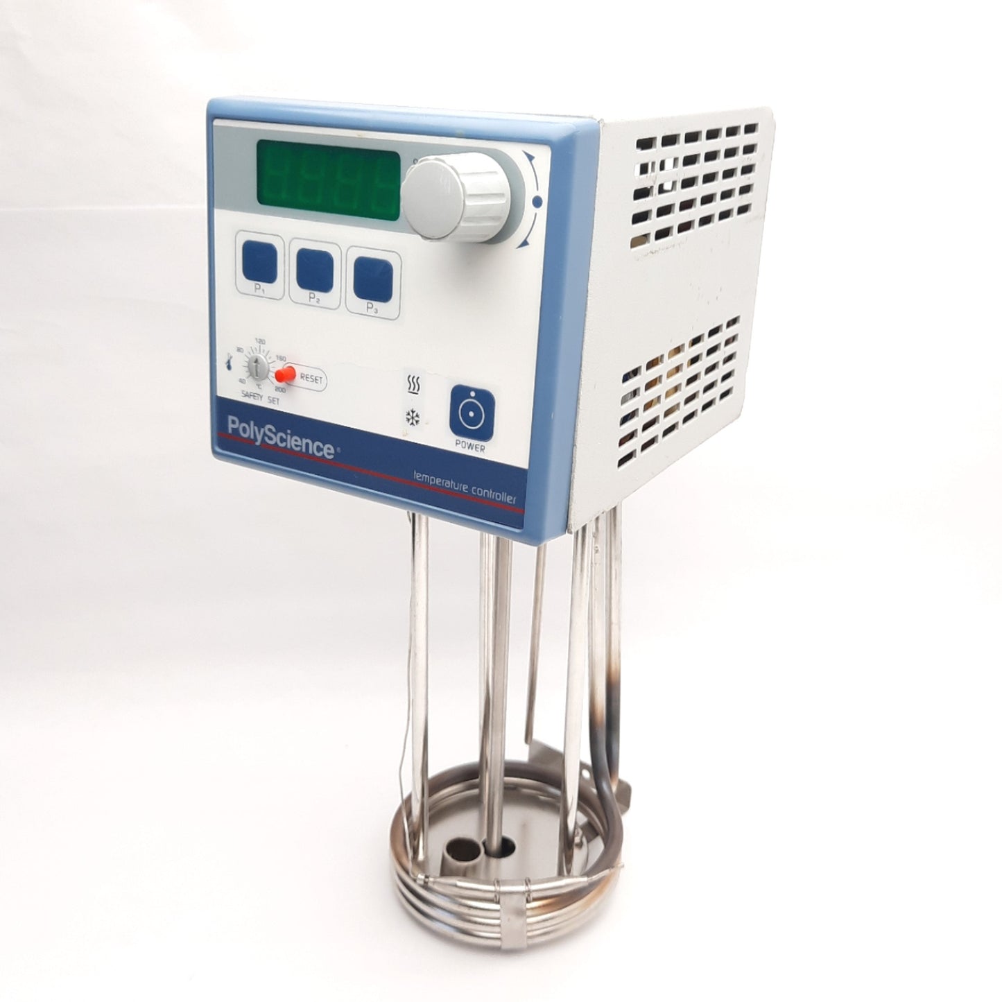 Used Polyscience 7306A12E Immersion Circulation Heater 150°C, 7in Depth, 230VAC 50Hz