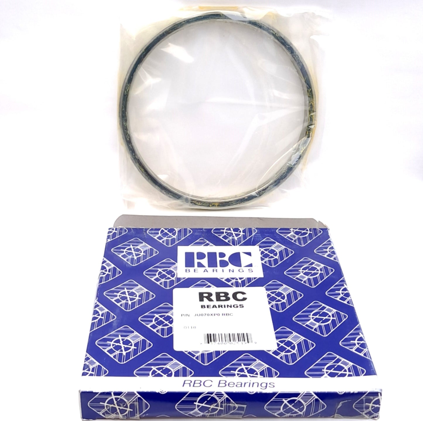 New RBC JU070XP0-RBC Thin-Section 4-Point Contact Ball Bearing, 7in Bore, 7.75in OD